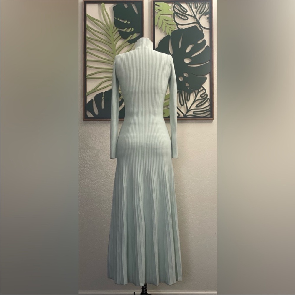 NWOT Light Mint knit midi dress Size Small - Picture 4 of 8